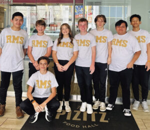 RMS student podcast class wins first place