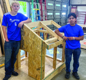 Students test their skills in carpentry challenge