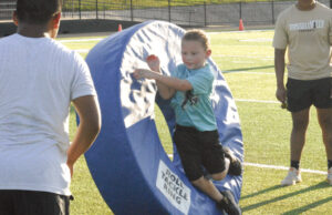 40 attend Golden Tigers youth football camp