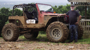 He’s still kicking up mud at 71