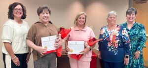 DKG international president visits Russellville