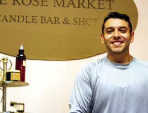 Honoring his mother on Día de los Muertos