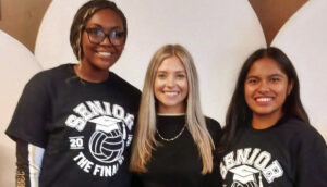 RHS honors volleyball seniors during winning week