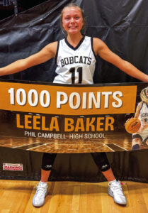 Baker reaches 1,000 career points