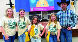 4-H team places third in state