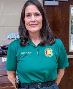 Ex-educators learn about crime prevention from guest speaker