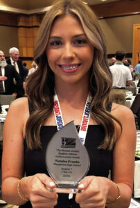 Franks wins Bryant-Jordan Achievement Award