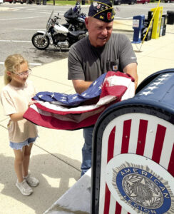 Legion will dispose of old flags