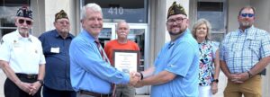 3 patriotic displays honored by VFW