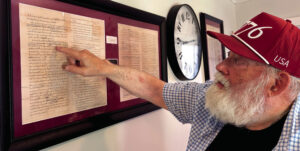 Bonner’s interest in Declaration of Independence spans 50 years